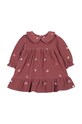 Tartine et Chocolat rochie din bumbac pentru copii TZ30221.104 roz AW24