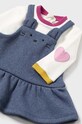 Φόρεμα μωρού Mayoral Newborn 2802.2T.Newborn.9BYH μπλε AW24