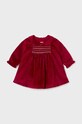 Φόρεμα μωρού Mayoral Newborn 2804.2L.Newborn.9BYH κόκκινο AW24