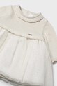 Φόρεμα μωρού Mayoral Newborn 2806.2L.Newborn.9BYH μπεζ AW24