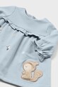 Φόρεμα μωρού Mayoral Newborn 2885.2D.Newborn.9BYH μπλε AW24