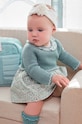 Mayoral Newborn rochie din bumbac pentru bebeluși albastru 2886.2D.Newborn.9BYH