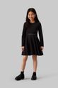 Дитяча сукня Calvin Klein Jeans довгий чорний IG0IG02666.9BYH.