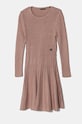 Dívčí šaty Guess midi růžová J4YK30.Z2YJ2.9BYH