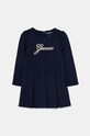 Детское платье Guess mini тёмно-синий K4BK00.KAUH0.9BYH