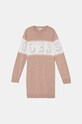 Guess sukienka wzorzyste różowy J4BK00.Z3IF0.9BYH