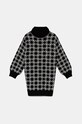 Детское платье с примесью шерсти Guess длинный чёрный J4BK04.Z3K10.9BYH