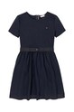 Dievčenské šaty Tommy Hilfiger KG0KG08197.9BYH.128.176 tmavomodrá AW24