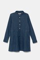 Детское джинсовое платье Tommy Hilfiger длинный тёмно-синий KG0KG08501.9BYH.