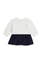 Dívčí šaty Tommy Hilfiger mini bílá KN0KN02005.9BYH