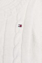 DÍVKA Dívčí šaty Tommy Hilfiger KN0KN02005.9BYH bílá