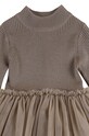 Donsje sukienka niemowlęca Lotus Dress brązowy 4043900.56.92