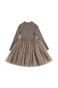 Детское платье Donsje Lotus Dress 4043900.98.128 коричневый AW24