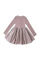 Дівчинка Дитяча сукня Donsje Furre Dress 4086900. рожевий