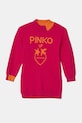 Дитяча сукня Pinko Up довгий рожевий F4PIBGDR109