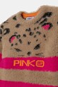 Девочка Детское платье Pinko Up F4PIBGDR127 бежевый