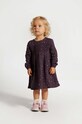 Дитяча бавовняна сукня Coccodrillo довгий фіолетовий ZC4128102PGN