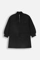 Dětské bavlněné šaty Coccodrillo ZC4129101CGJ černá AW24