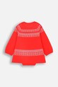 Coccodrillo sukienka niemowlęca ZC4129601MER czerwony AW24