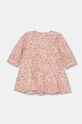 Бебешка рокля United Colors of Benetton 4WUAAV00L.W.Seasonal розов AW24