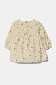 Детское вельветовое платье United Colors of Benetton 40CYGV020.P.Seasonal бежевый AW24