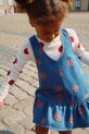 Konges Sløjd rochie din denim pentru copii MAGOT LADYBUG DRESS GOTS KS102217