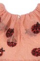 Dziewczynka Konges Sløjd sukienka YVONNE LADYBUG DRESS KS102219 pomarańczowy