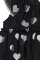 Konges Sløjd rochie fete HALLOWEEN GLITTER DRESS KS102179 negru