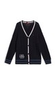 Dječji kardigan Tommy Hilfiger KB0KB09072.9BYH.104.122 mornarsko plava AW24