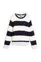 Tommy Hilfiger sweter dziecięcy KB0KB09075.9BYH.128.176 granatowy AW24