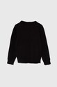 Dětský bavlněný svetr Guess L4YR03.Z2NN0.9BYH černá AW24