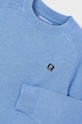 Mayoral sweter z domieszką wełny dziecięcy 311.5F.Mini.9BYH niebieski AW24