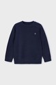 Mayoral sweter z domieszką wełny dziecięcy z domieszką wełny granatowy 311.5F.Mini.9BYH