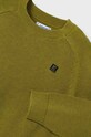 Mayoral sweter z domieszką wełny dziecięcy 311.5F.Mini.9BYH zielony AW24