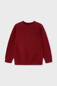 Mayoral sweter z domieszką wełny dziecięcy z domieszką wełny brązowy 311.5F.Mini.9BYH