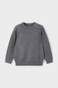 Mayoral sweter z domieszką wełny dziecięcy z domieszką wełny szary 311.5F.Mini.9BYH