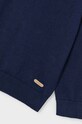 Dětský bavlněný svetr Mayoral 323.5E.Mini.9BYH námořnická modř AW24