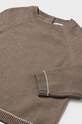 Детский свитер с примесью шерсти Mayoral 351.3G.Baby.9BYH бежевый AW24