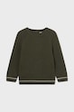 Mayoral sweter z domieszką wełny dziecięcy z domieszką wełny zielony 351.3G.Baby.9BYH