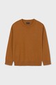 Mayoral sweter bawełniany dziecięcy 354.7C.Junior.9BYH pomarańczowy AW24