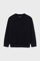 Mayoral sweter bawełniany dziecięcy pozostałe czarny 354.7C.Junior.9BYH