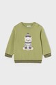Mayoral sweter z domieszką wełny niemowlęcy z domieszką wełny zielony 2313.3C.Baby.9BYH