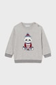 Mayoral sweter z domieszką wełny niemowlęcy 2313.3C.Baby.9BYH szary AW24