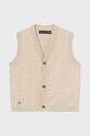 Dětská vesta s příměsí vlny Mayoral s příměsí vlny béžová 2316.3A.Baby.9BYH