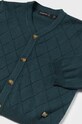Дитячий кардиган з домішкою вовни Mayoral 2318.3A.Baby.9BYH бірюзовий AW24