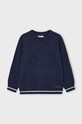 Dětský svetr s příměsí vlny Mayoral 4341.5D.Mini.9BYH námořnická modř AW24