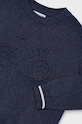 CHLAPEC Dětský svetr s příměsí vlny Mayoral 4341.5D.Mini.9BYH námořnická modř