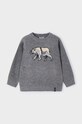 Dětský svetr s příměsí vlny Mayoral s příměsí vlny šedá 4343.5F.Mini.9BYH