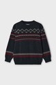 Детский свитер с примесью шерсти Mayoral 4344.5B.Mini.9BYH красный AW24