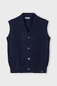 Detská vesta Mayoral s prímesou vlny tmavomodrá 4345.5A.Mini.9BYH